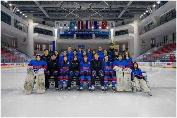 한국 여자 U18 아이스하키, 세계선수권 디비전2 우승…3부 리그 승격