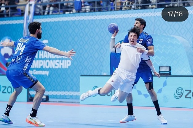 한국 핸드볼, 쿠웨이트에 27-31 패배…아시아 선수권 4강 실패