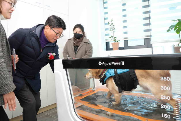 대구 북구 관음동물사랑교육센터 개소…반려동물 재활·치료