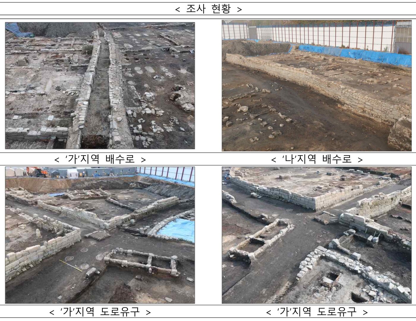본문 이미지 - 세운4구역 도시환경정비사업부지 내 유적 사진(제공 국가유산청)