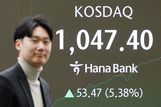 5% 넘게 상승한 코스닥