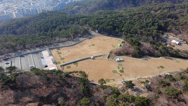 울산 동구에 18홀 규모 파크골프장 준공…하반기 개장