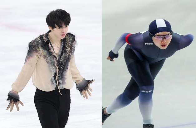 피겨 차준환·빙속 박지우, 밀라노 올림픽 한국 선수단 개회식 기수