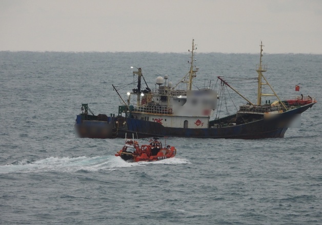 어획량 절반 수준만 조업일지에 기재한 중국어선 1척 나포