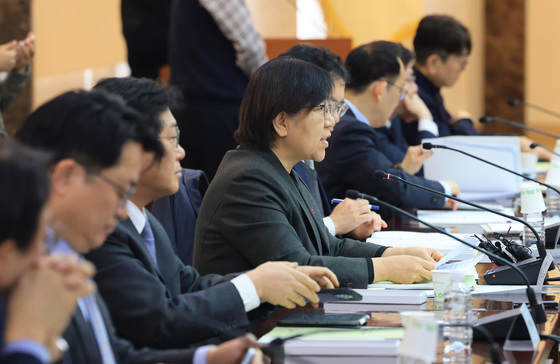 정은경 장관, 제1차 국민연금기금운용위원회 회의 주재