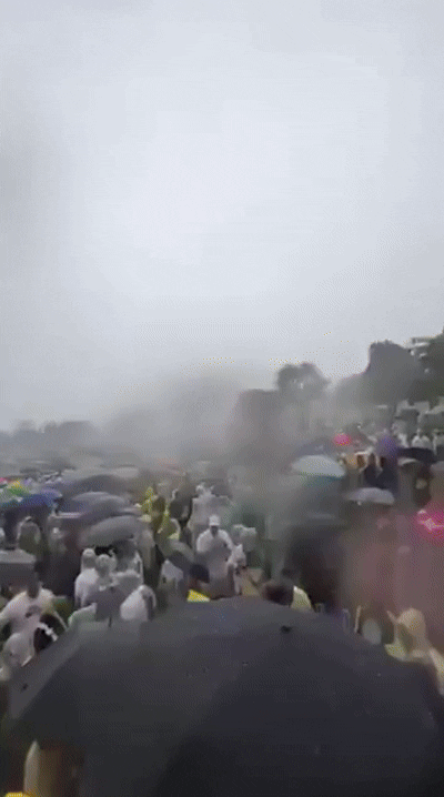 '27년형' 브라질 前대통령 지지 집회에 낙뢰 사고…89명 부상