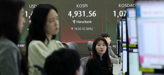 코스피, 트럼프 관세 복원 발언에 하락 출발