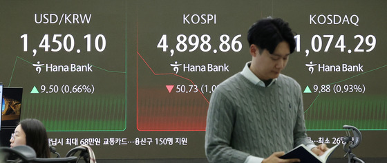코스피, 트럼프발 관세 쇼크에 하락 출발