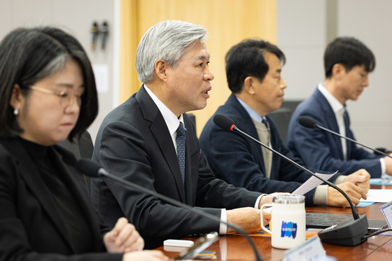 모두 발언하는 서왕진 조국혁신당 원내대표