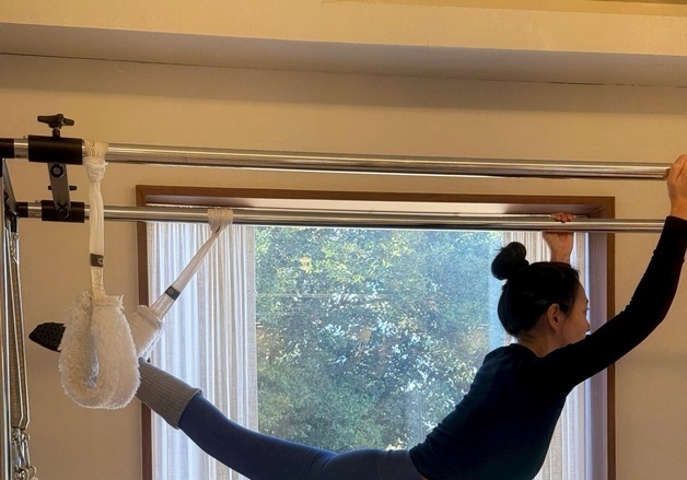 '49세' 진재영, 수준급 필라테스 실력…탄탄 몸매 '눈길' [N샷]