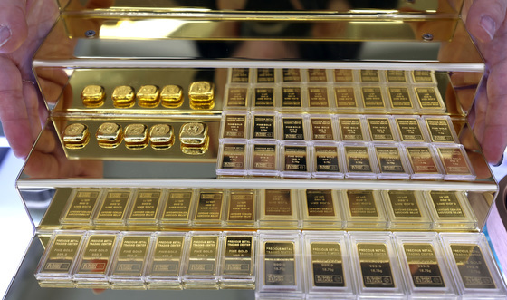 금값 고공행진에 100g 이상 골드바도 '매진'