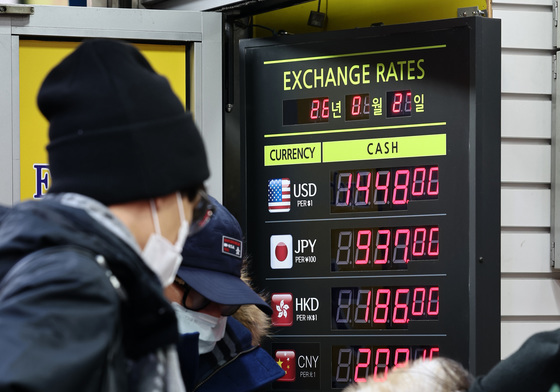 원·달러 환율 급등락