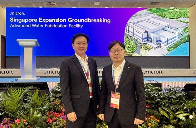 한미반도체, 마이크론 싱가포르 공장 기공식 참석…파트너십 강화