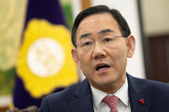 '대구시장 출마' 주호영 국회부의장 기자간담회