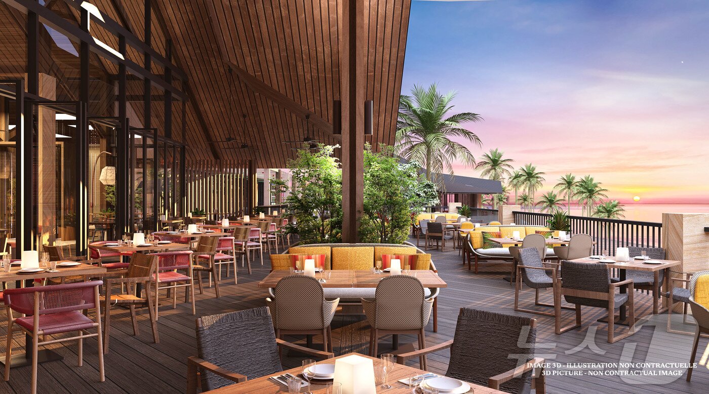 본문 이미지 - 클럽메드 보르네오 코타키나발루 3D 이미지(클럽메드 제공)