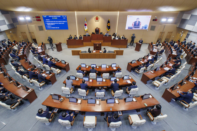 경북도의회, 대구·경북 행정통합 '찬성' 결론…찬성 46표 가결