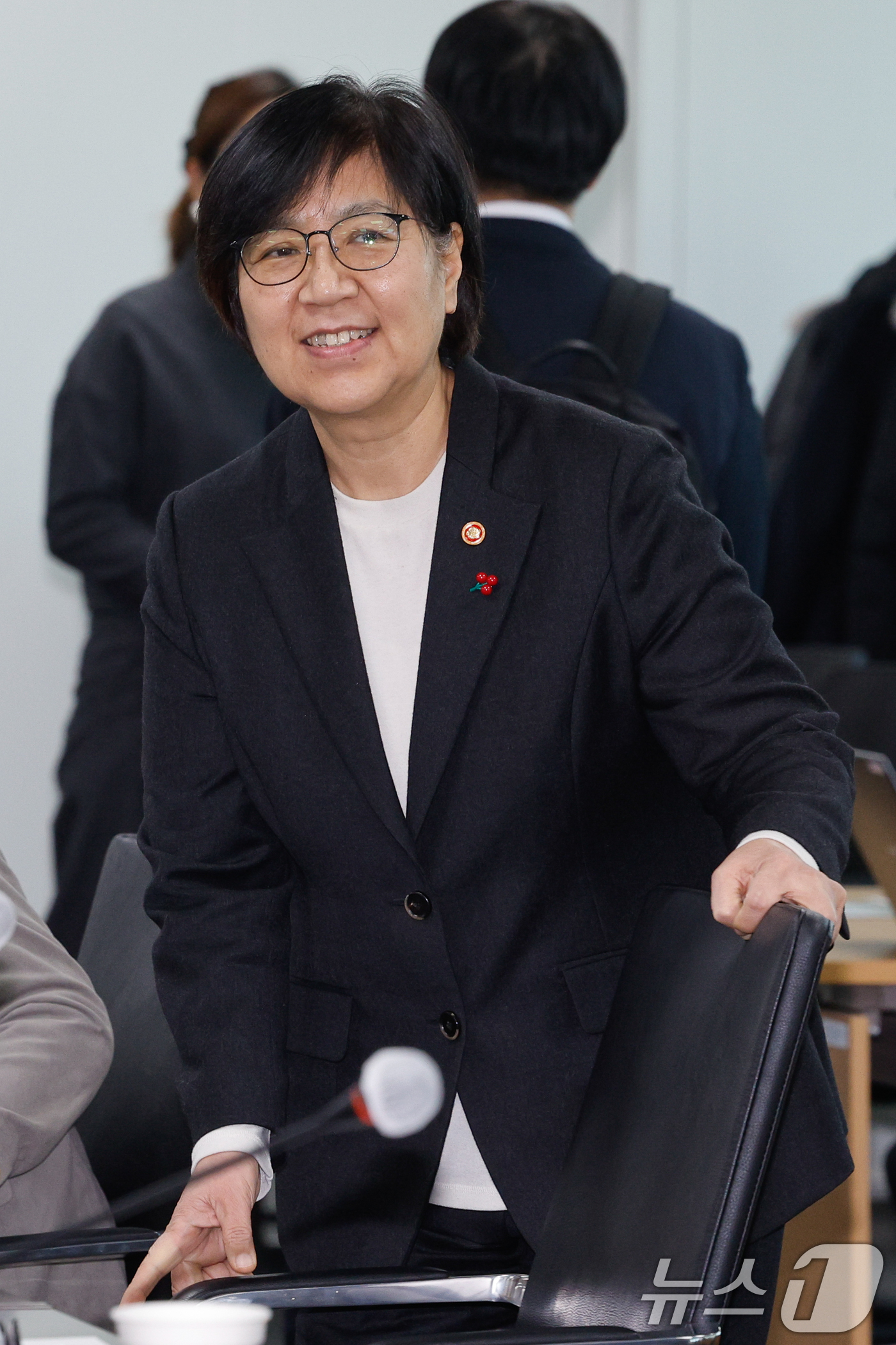 (서울=뉴스1) 안은나 기자 = 정은경 보건복지부 장관이 27일 오후 서울 서초구 국제전자센터에서 열린 제5차 보건의료정책심의위원회에 참석하고 있다. 2026.1.27/뉴스1