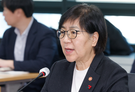 의대 증원 논의, 인사말하는 정은경 장관