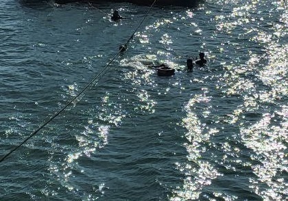 안산 메추리섬 선착장서 승용차 바다 추락…30대 사망(종합)