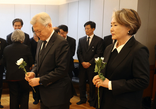 文장모상, 정청래·한병도·조국 조문…정원오·김경수 부인도