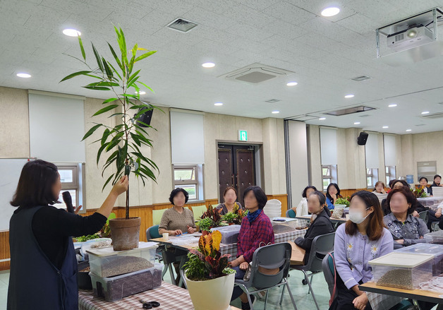부산 기장군 '반려식물 클리닉' 운영