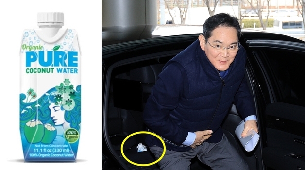 '완판남' 이재용 출국 때 손에 든 'OOO 워터'…"3000원짜리 베트남산 유기농"