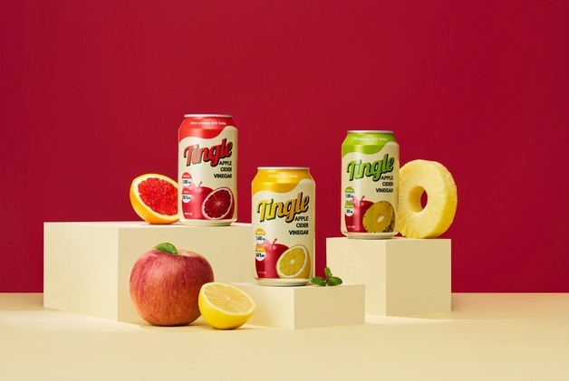일화, 과즙 탄산음료 '팅글' 350mL캔 3종 출시