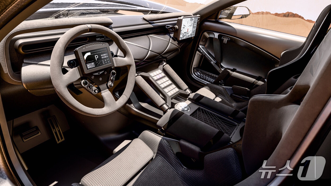 본문 이미지 - 엑스 스콜피오 콘셉트 내장 디자인.(제네시스 제공) 