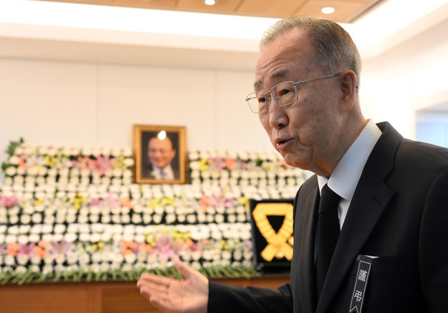 이해찬 조문 이틀째, 각계 추모 발길…반기문 정몽준 윤상현 '애도'(종합)
