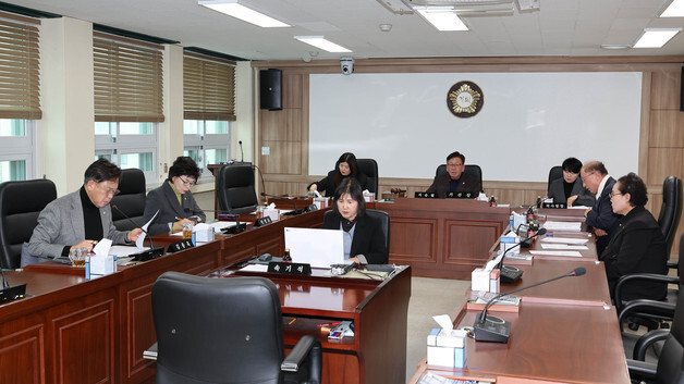 논산시의회 '국방특위' 개회…해당 부서장 불출석 상태 진행