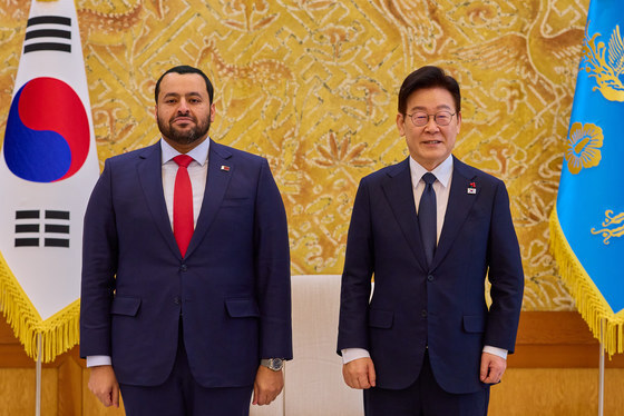 李대통령, 카타르 국왕 특사 접견…"국방·방산·에너지 협력 강화 기대"