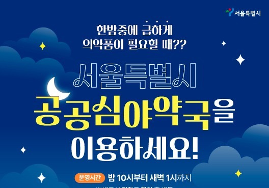 작년 서울 '공공심야약국' 24만 찾아…해열·소화제 수요 최다