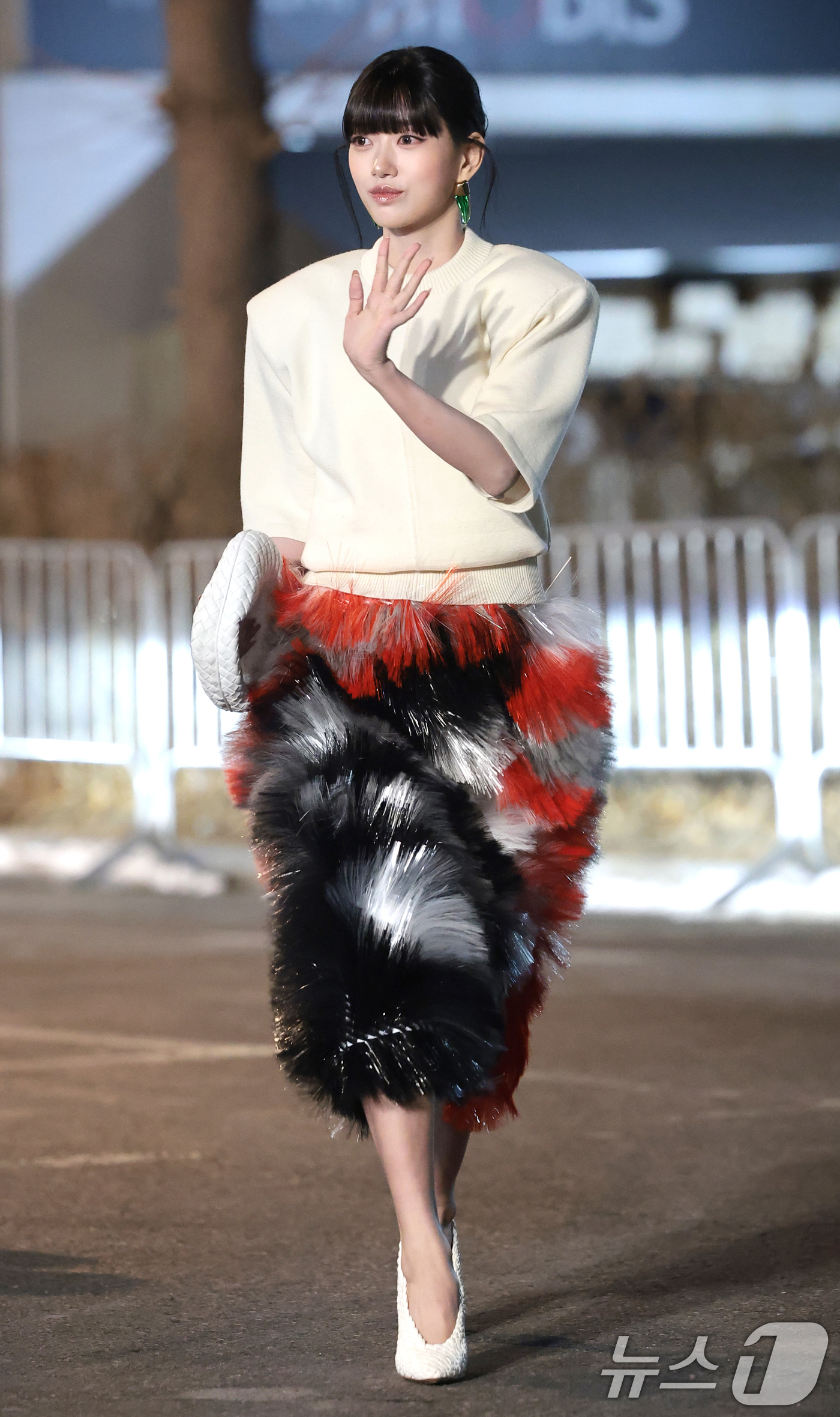 (서울=뉴스1) 권현진 기자 = 미야오 수인이 28일 서울 성동구 에스팩토리에서 열린 '보테가 베네타 2026 여름 프라이빗 뷰 포토콜‘에 참석하고 있다. 2026.1.28/뉴스1 …