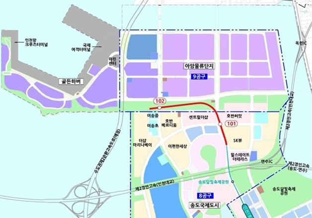 인천시, 인천1호선 송도8공구 연장 타당성 확보 추진