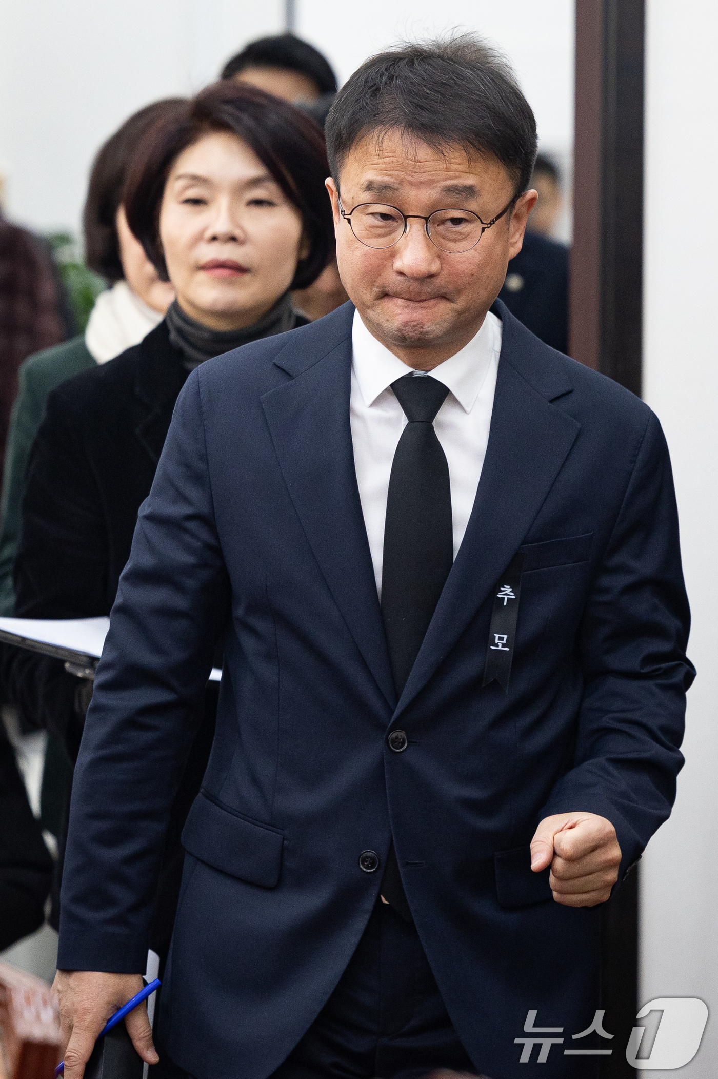 (서울=뉴스1) 유승관 기자 = 한병도 더불어민주당 원내대표가 29일 서울 여의도 국회에서 열린 정책조정회의에 참석하고 있다. 2026.1.29/뉴스1