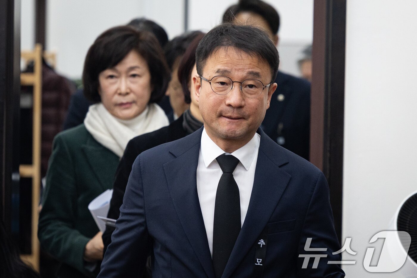 본문 이미지 - 한병도 더불어민주당 원내대표가 29일 서울 여의도 국회에서 열린 정책조정회의에 참석하고 있다. 2026.1.29/뉴스1 ⓒ News1 유승관 기자