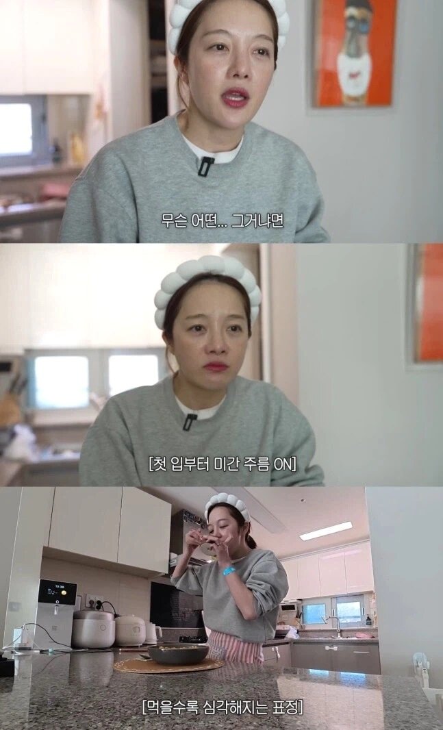 본문 이미지 - 배우 황보라가 임성근 쉐프의 '오이라면'에 대해 냉혹하게 평가했다.