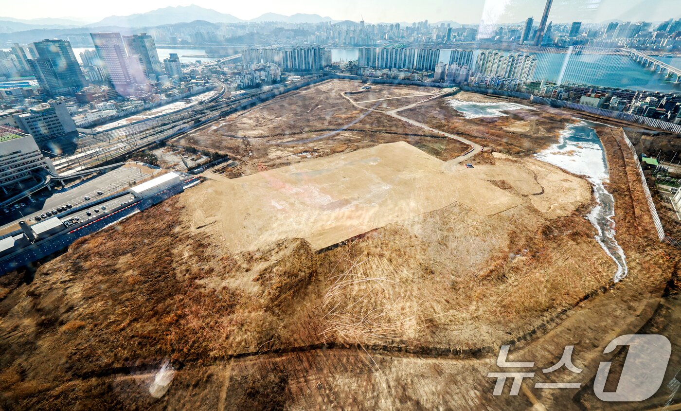 본문 이미지 - 서울 용산구 용산국제업무지구의 모습. 2026.1.29 ⓒ 뉴스1 이호윤 기자