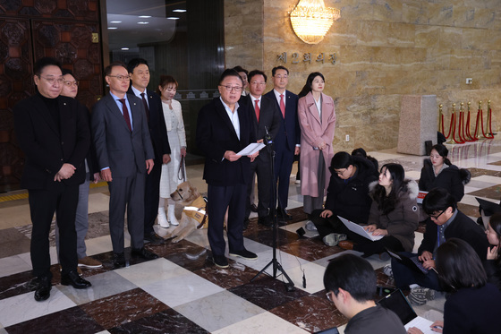 친한계 의원들의 입장 발표