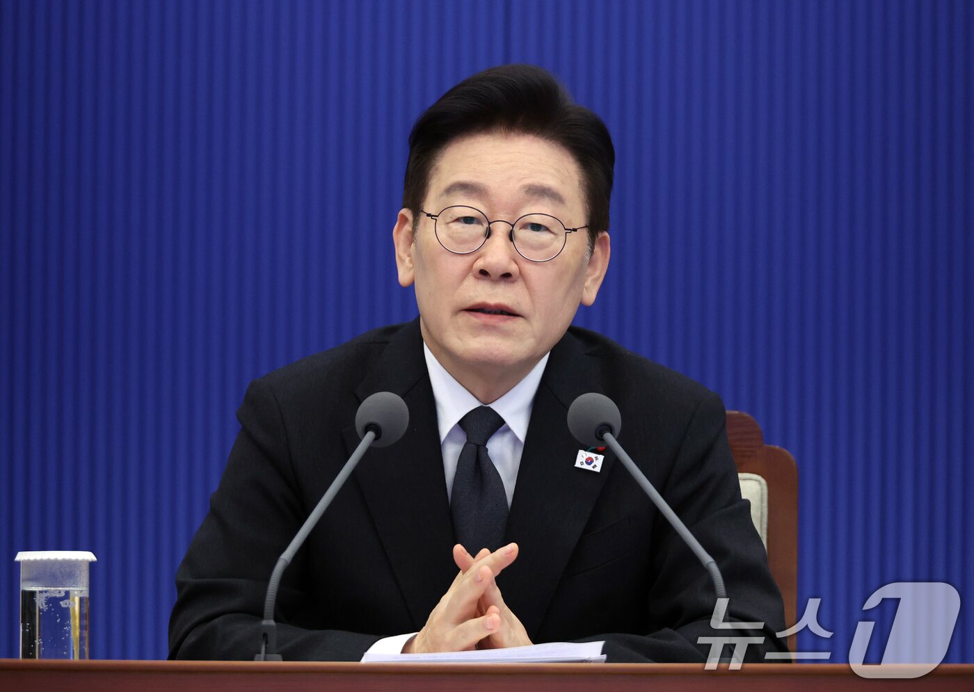 본문 이미지 - 이재명 대통령이 29일 청와대에서 열린 수석보좌관회의에서 발언하고 있다. (청와대통신사진기자단) 2026.1.29/뉴스1 ⓒ News1 허경 기자