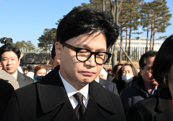 발걸음 옮기는 한동훈