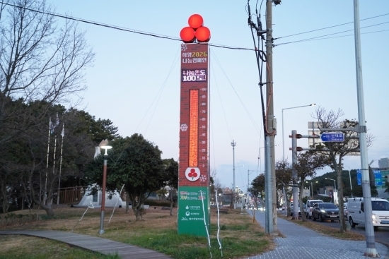 제주 나눔 온기 되살아났다…사랑의 온도탑 100도 달성