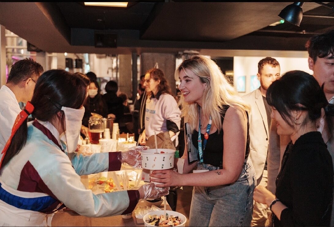 본문 이미지 - 2023년 영국 런던에서 진행된 '국가유산 방문 캠페인' 행사 사진(국가유산청 제공)