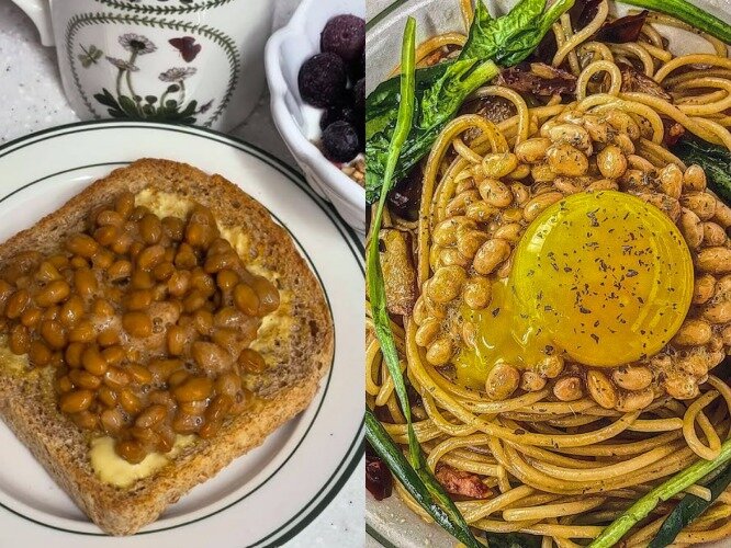 본문 이미지 - 나또를 활용한 다양한 SNS 레시피(SNS 갈무리)