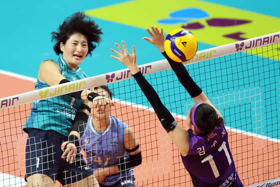 공격 시도하는 GS칼텍스 최가은