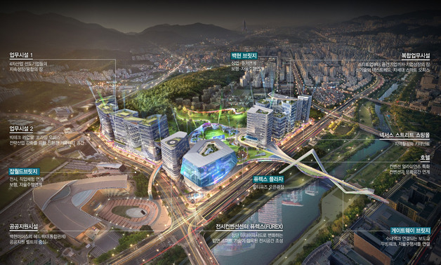 성남시, 20만㎡ 규모 '백현마이스 개발사업' 본격 추진