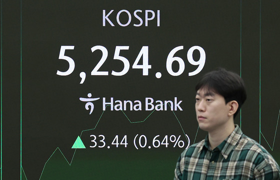 코스피, 5250선 넘어서며 강세