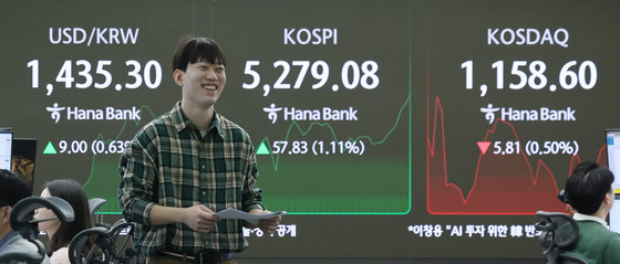 지치지 않는 개미…코스피, 장중 최고치