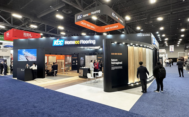 KCC글라스 홈씨씨, 북미 바닥재 전시회 'TISE 2026' 참가