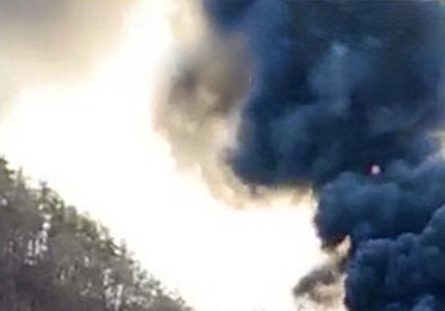 용인 처인구 비닐하우스서 화재…70대 여성 화상